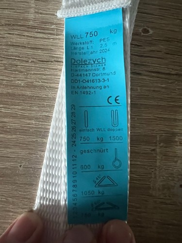 Hebeschlinge hebegurt schlupf - hebeschlinge,